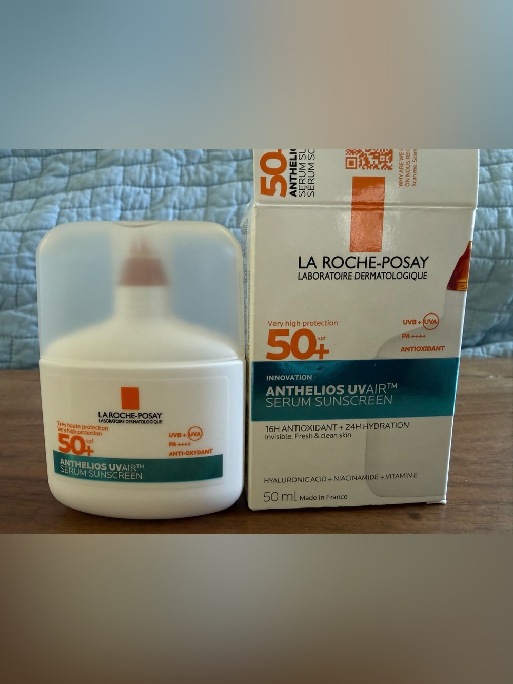NIB La Roche-Posay Anthelios Serum Sunscreen SPF 50+